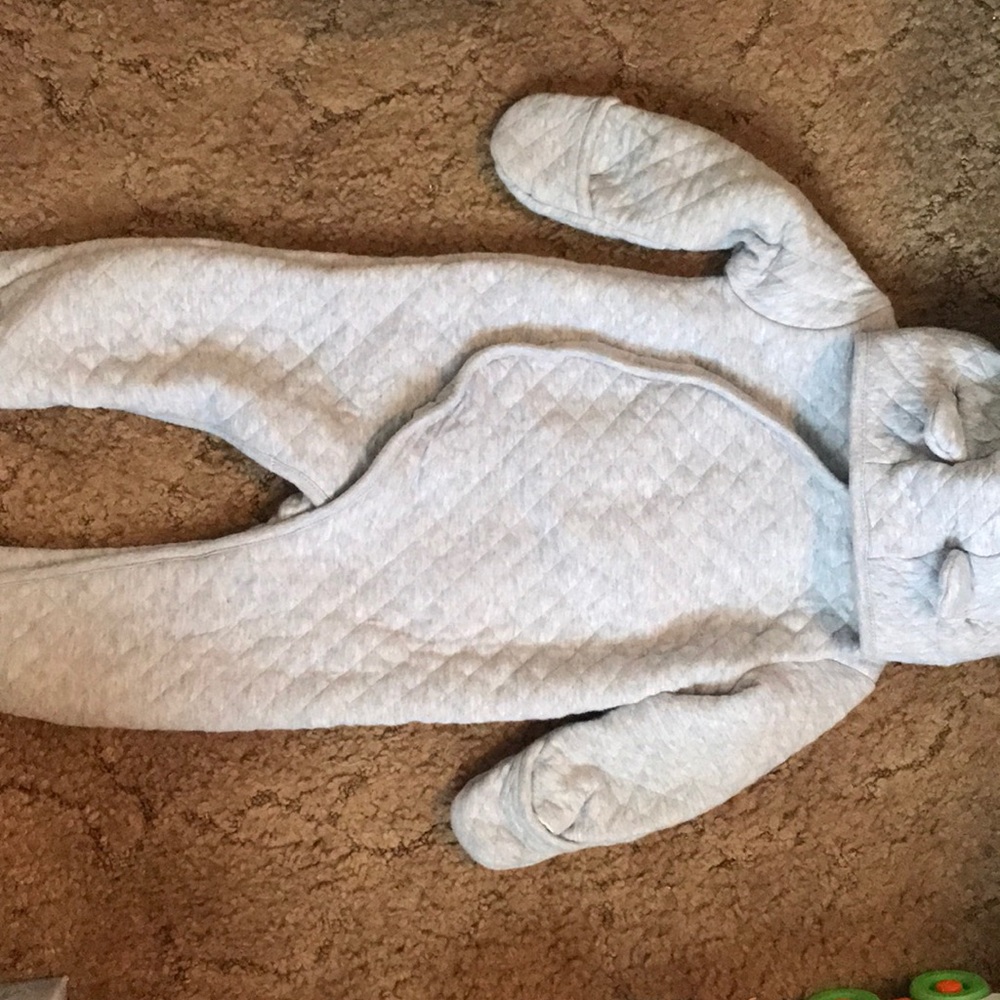 Carters Quilted Hooded bunting suit